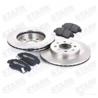 Тормозные диски и колодки, комплект STARK skbk1090087 1 Z6L9 1437816647 - Изображение 3