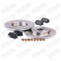 Тормозные диски и колодки, комплект STARK skbk1090204 1437813782 36SVXF Y - Изображение 3