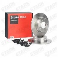 Тормозные диски и колодки, комплект STARK WP W7LS skbk1090393 1437813912 - Изображение 2