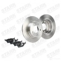 Тормозные диски и колодки, комплект STARK WP W7LS skbk1090393 1437813912 - Изображение 3