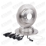 Тормозные диски и колодки, комплект STARK SFJ QA skbk10990441 1437817587 - Изображение 2