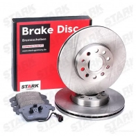 Тормозные диски и колодки, комплект STARK skbk1090009 1437814688 4GH UX2Q - Изображение 2