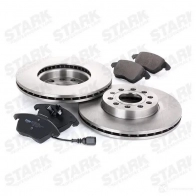 Тормозные диски и колодки, комплект STARK skbk1090009 1437814688 4GH UX2Q - Изображение 5