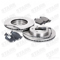 Тормозные диски и колодки, комплект STARK 1G46 6PR 1437814659 skbk1090336 - Изображение 3