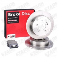 Тормозные диски и колодки, комплект STARK skbk1090122 1437814619 OW B5EB0 - Изображение 2