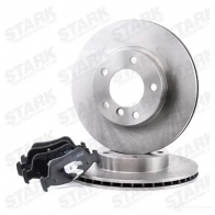 Тормозные диски и колодки, комплект STARK 9NVC IKR skbk1090131 1437814620 - Изображение 2