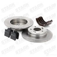 Тормозные диски и колодки, комплект STARK OMCSO VQ skbk1090062 1437817874 - Изображение 3