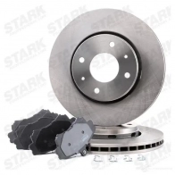 Тормозные диски и колодки, комплект STARK 1437814323 Y Q2MDK skbk1090112 - Изображение 3