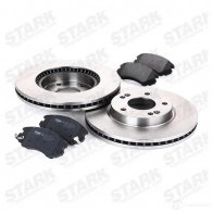 Тормозные диски и колодки, комплект STARK skbk1090278 4I05 UC 1437817363 - Изображение 3