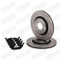 Тормозные диски и колодки, комплект STARK 1437814334 EESF5 3 skbk1090328 - Изображение 3