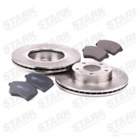 Тормозные диски и колодки, комплект STARK 6595 C 1437813909 skbk1090130 - Изображение 3