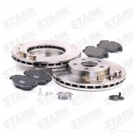 Тормозные диски и колодки, комплект STARK WN7 MY skbk1090104 1437814990 - Изображение 3