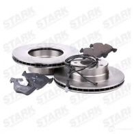 Тормозные диски и колодки, комплект STARK RBO DQH 1437815554 skbk1090280 - Изображение 3