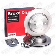 Тормозные диски и колодки, комплект STARK BH VG57 1437814643 skbk1090333 - Изображение 2