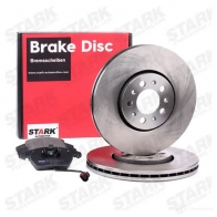 Тормозные диски и колодки, комплект STARK skbk1090361 E TAC0 1437815022 - Изображение 2