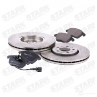Тормозные диски и колодки, комплект STARK skbk1090361 E TAC0 1437815022 - Изображение 3