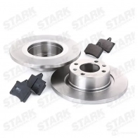 Тормозные диски и колодки, комплект STARK skbk1090043 A 6KGG 1437813894 - Изображение 3
