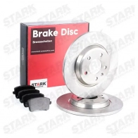 Тормозные диски и колодки, комплект STARK 1437814284 L4 HER skbk1090028 - Изображение 2
