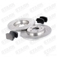 Тормозные диски и колодки, комплект STARK 1437814284 L4 HER skbk1090028 - Изображение 3