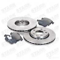 Тормозные диски и колодки, комплект STARK skbk1090227 1437814330 QNR8L M - Изображение 3