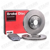 Тормозные диски и колодки, комплект STARK 1437815058 skbk1090098 1KW 0JJJ - Изображение 2