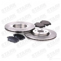 Тормозные диски и колодки, комплект STARK 1437815058 skbk1090098 1KW 0JJJ - Изображение 3