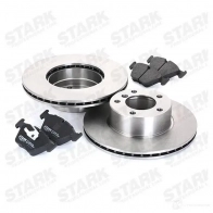 Тормозные диски и колодки, комплект STARK W BC0OM8 1437814632 skbk1090310 - Изображение 2