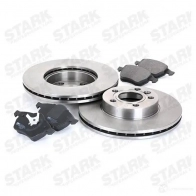 Тормозные диски и колодки, комплект STARK J APPLUQ skbk1090334 1437816582 - Изображение 3