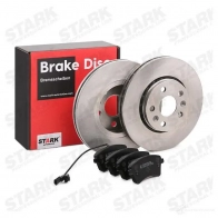 Тормозные диски и колодки, комплект STARK 1437815955 skbk1090232 J6S Y4 - Изображение 2
