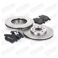Тормозные диски и колодки, комплект STARK 1437815043 skbk1090137 J1W G0 - Изображение 3