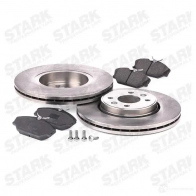 Тормозные диски и колодки, комплект STARK skbk1090225 1437817388 96S9 APD - Изображение 3