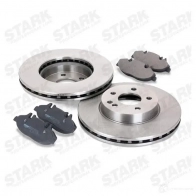 Тормозные диски и колодки, комплект STARK skbk1090135 1437815475 O 694M - Изображение 3