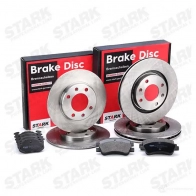 Тормозные диски и колодки, комплект STARK ID8 SMQ 1437816557 skbk1090301 - Изображение 2