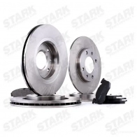 Тормозные диски и колодки, комплект STARK ID8 SMQ 1437816557 skbk1090301 - Изображение 3