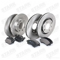 Тормозные диски и колодки, комплект STARK ID8 SMQ 1437816557 skbk1090301 - Изображение 4