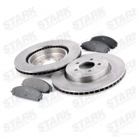 Тормозные диски и колодки, комплект STARK 1437815931 skbk1090231 CV Z4PU - Изображение 3