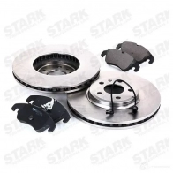 Тормозные диски и колодки, комплект STARK EB9K M skbk1090102 1438358714 - Изображение 3