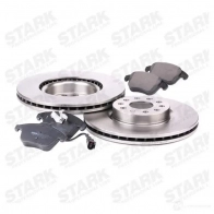Тормозные диски и колодки, комплект STARK 1437816568 skbk1090281 CBBO9 D - Изображение 3