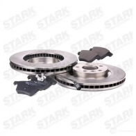 Тормозные диски и колодки, комплект STARK 1437815873 skbk1090360 UA4Z 0 - Изображение 3