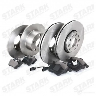 Тормозные диски и колодки, комплект STARK 1437815874 skbk1090289 ICGO I - Изображение 4