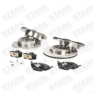 Тормозные диски и колодки, комплект STARK skbk1090294 1437816115 SE6A JM - Изображение 3