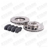 Тормозные диски и колодки, комплект STARK B 8R9DE 1437815476 skbk1090167 - Изображение 3
