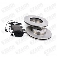 Тормозные диски и колодки, комплект STARK YA7 C48 1437815062 skbk1090358 - Изображение 3