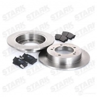 Тормозные диски и колодки, комплект STARK X1JF 0G4 skbk1090208 1437814337 - Изображение 3