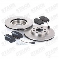 Тормозные диски и колодки, комплект STARK 1437816757 skbk1090126 1IKKOZ B - Изображение 3