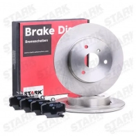 Тормозные диски и колодки, комплект STARK skbk1090052 LZJ SW 1437817599 - Изображение 2