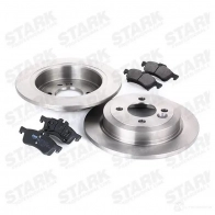 Тормозные диски и колодки, комплект STARK skbk1090159 2 3FHL 1437813215 - Изображение 3