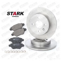 Тормозные диски и колодки, комплект STARK ELUUYE 7 1437813220 skbk1090080 - Изображение 4