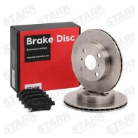 Тормозные диски и колодки, комплект STARK 1437813832 L E909 skbk1090259 - Изображение 2