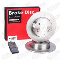 Тормозные диски и колодки, комплект STARK C BHSL98 skbk1090027 1437813520 - Изображение 2